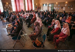 جشن هفته معلولان در مدرسه ناشنوایان نیمروز