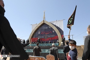 اجتماع عاشورایی  حسینیان دارالارشاد اردبیل