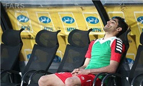 رضا حقیقی، ناراحتی پرسپولیس