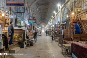 کرونا و کسادی  کاسبان بازار وکیل 