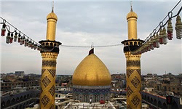 حرم حضرت اباالفضل العباس قمر بنی هاشم در کربلای معلی