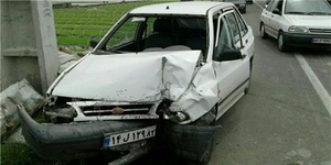 سانحه رانندگی پراید