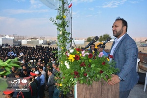 تشییع باشکوه پیکر شهید مدافع امنیت «ایوب رومیانی»