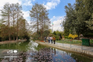 باغ گلها در فصل بهار