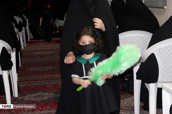 مراسم عزاداری حسینی در مجموعه فرهنگی ۱۵ خرداد