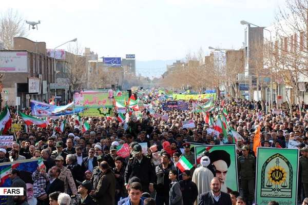 راهپیمایی سالگرد پیروزی انقلاب اسلامی در قوچان و کاشمر 