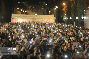 جشن میلاد کریم اهل بیت و همخوانی سرود سلام فرمانده ۲
