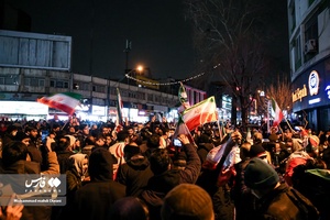 جشن صعود تیم ملی فوتبال به جام جهانی