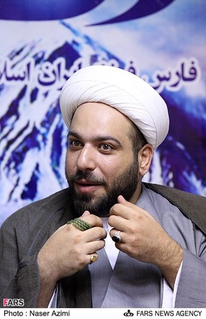 حجت الاسلام معزی رئیس دفتر سازمان تبلیغات اسلامی تهران