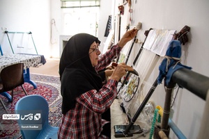 هنر قالی بافی شهرستان جهرم 