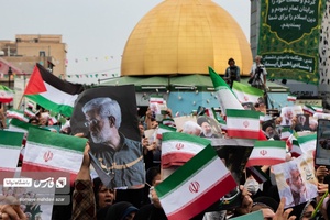 اجتماع مردمی حامیان «سعید جلیلی» در میدان آیینی امام حسین (ع)