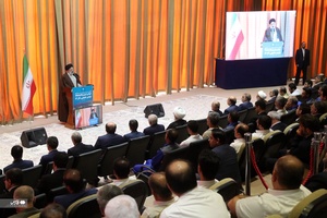 افتتاح فاز 14 پارس جنوبی با حضور رییس جمهور