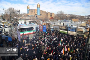 راهپیمایی ۲۲ بهمن ۱۴۰۱ در سنندج