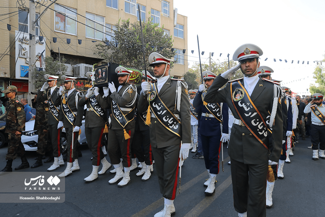 تشییع پیکر ابوالشهید سید احمد موسوی