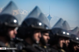 رزمایش اقتدار نوروزی پلیس تهران