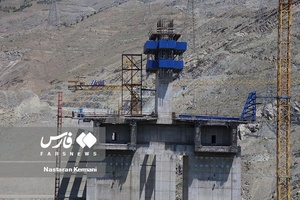 عملیات احداث دومین پل بلند کشور به روایت تصویر