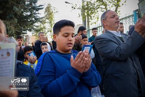 نماز عید فطر در مصلی ارومیه