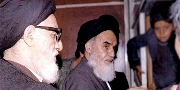 امام خمینی آیت الله طالقانی
