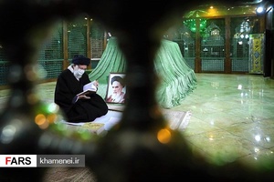 حضور رهبر معظم انقلاب در مرقد مطهر امام (ره)