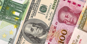 ارز، دلار، یورو، یوان