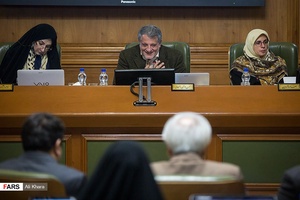 محسن هاشمی رفسنجانی در سی‌امین جلسه  علنی شورای شهر تهران