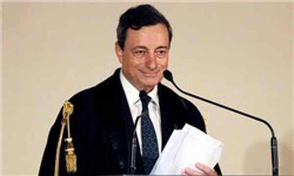 دراگی رئیس بانک مرکزی اروپا
