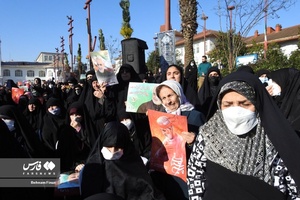 عکس| اجتماع گیلانی‌ها به یاد حاج قاسم