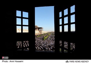 مراسم نماز عید سعید فطر در اصفهان