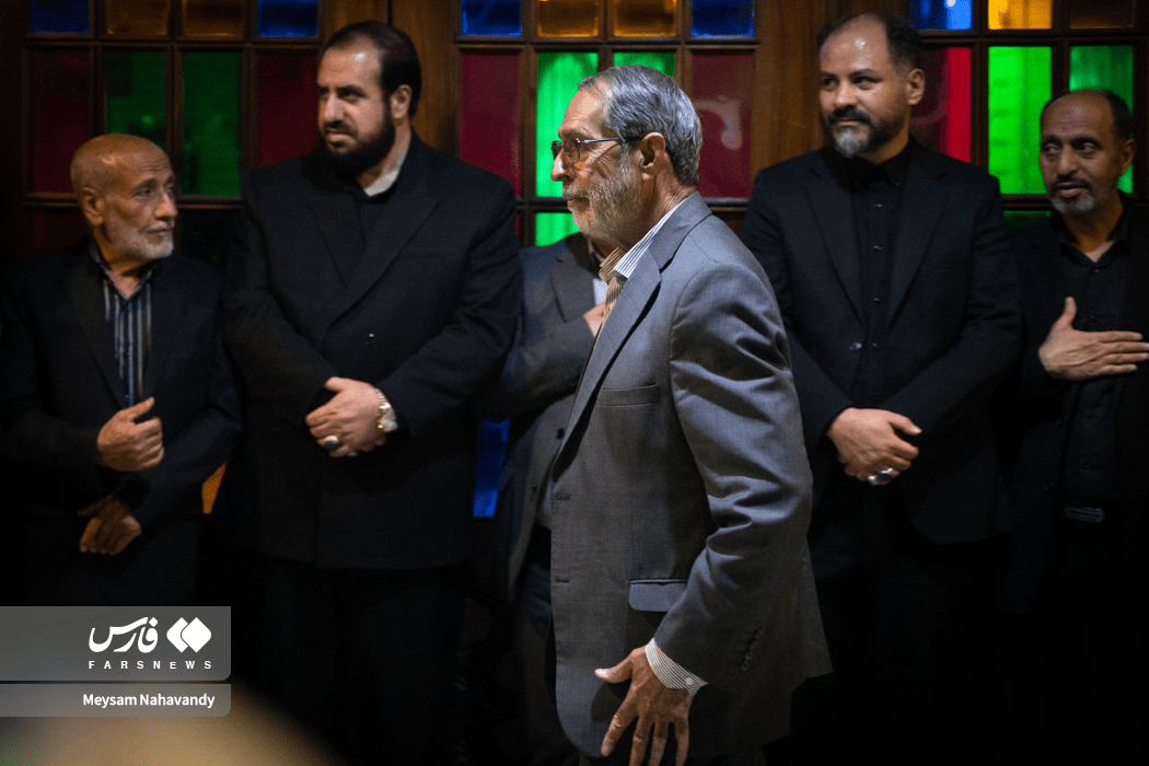 مراسم اولین سالگرد درگذشت سردار علیرضا افشار