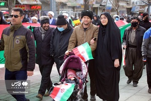 راهپیمایی ۲۲ بهمن ۱۴۰۱ در سنندج