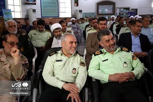 آیین تکریم و معارفه فرمانده انتظامی استان خوزستان 