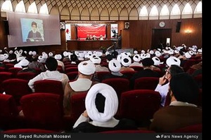 اجلاسیه اساتید سطوح عالی حوزه در حمایت از مردم مظلوم یمن 