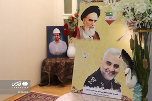 دیدار فرمانده کل سپاه با خانواده شهیدان معصومی و میرزایی