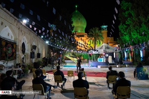 نخستین شب از سی و ششمین شب شعر عاشورایی در آستان مقدس حضرت علی ابن حمزه (ع) شیراز 