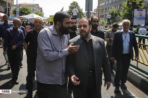 حضور شخصیت‎ها در راهپیمایی روز جهانی قدس ۹۸ 