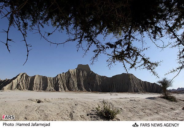 رشته کوه‌های مریخی در مناطق جنوبی استان سیستان و بلوچستان