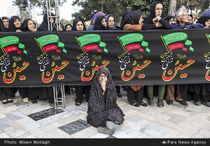 استقبال مردم گرگان از پیرغلامان حسینی در شهرستان گرگان