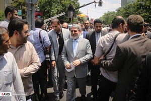 حضور شخصیت‎ها در راهپیمایی روز جهانی قدس ۹۸ 