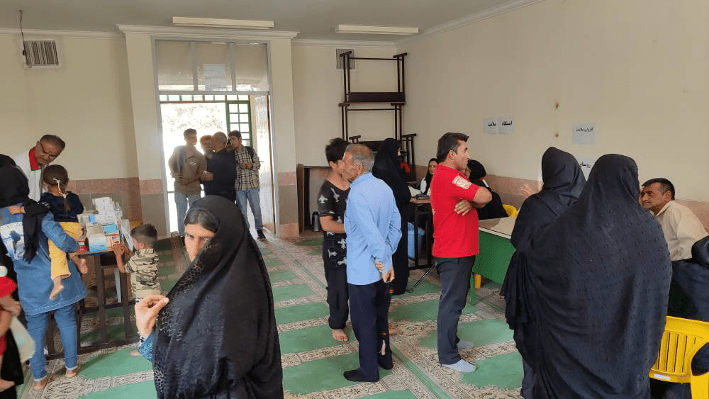 روایت یک روز خدمت در آب‌الوان