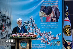 سخنرانی حجت‌الاسلام عباس محمدحسنی رئیس سازمان عقیدتی سیاسی ارتش در کنگره بزرگداشت شهدای نیروی هوایی ارتش