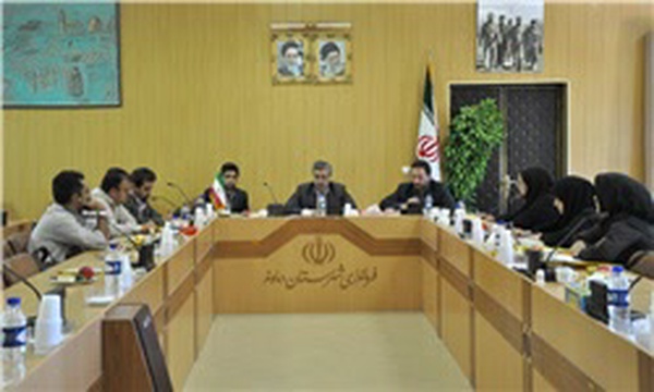 جلسه فرمانداری دماوند