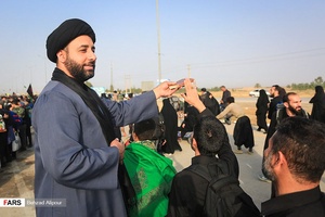 پس آنگه اربعین دیگر آور/ گزارش تصویری کاروان اربعین حسینی در مرز مهران