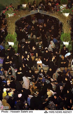 مراسم شب قدر در حرم حضرت عبد العظیم حسنی(ع)-2