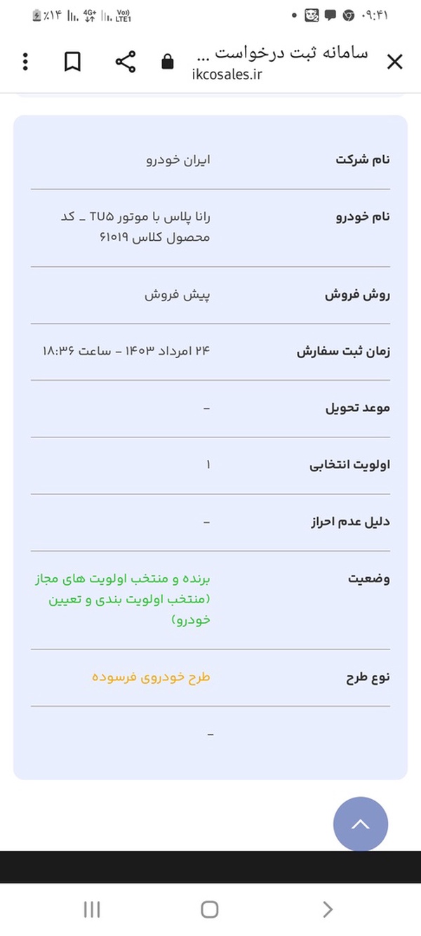 پایان نابرابر در طرح اخیر ایران خودرو