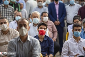 حضور رای اولی ها در همایش مردمی حامیان دکتر رئیسی 