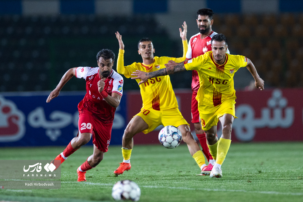 هفته دهم لیگ برتر فوتبال| پرسپولیس ۰ - فولاد خوزستان ۱