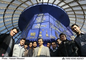 بازدید هیات رسانه ای تاجیک از برج میلاد تهران