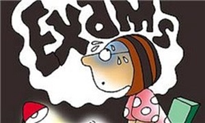 استرس امتحان