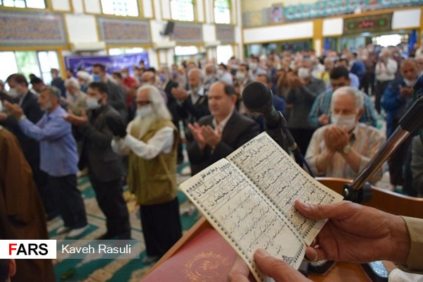 نماز باشکوه عید فطر در رشت