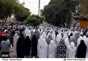اقامه نماز عید فطر در اردبیل